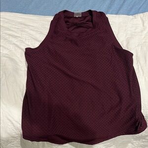 CALIA by Carrie Underwood Deep Burgundy Tank Top